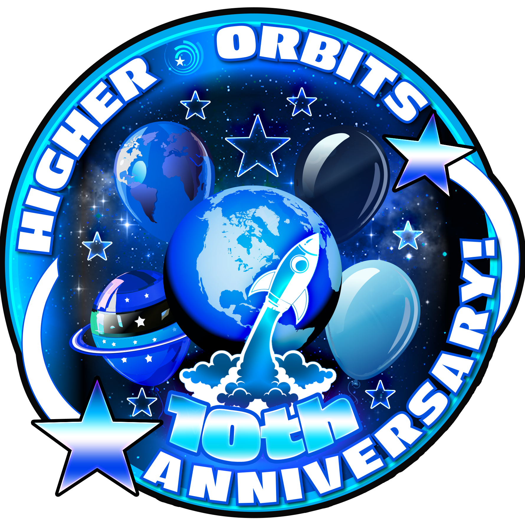 Blast Off Brunch Celebrating 10 Years of Higher Orbits - logo